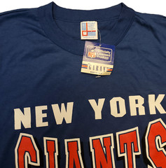 Vintage New York Giants T-shirt Helmet