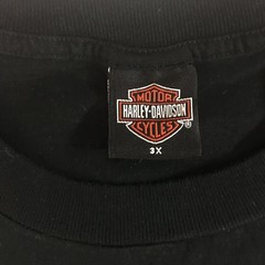 Harley-Davidson T-Shirt Men’s Black 3XL Cotton UAE Map Graphic 2004
