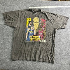 Shaka Wear T-Shirt Mens Size 3XL Gray NBA Finals 2023 Garment Dye Heavyweight