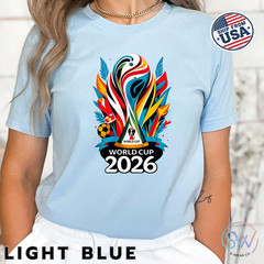 FIFA World Cup 2026 Shirt Soccer Football Supporter Fan Apparel Unisex Tee