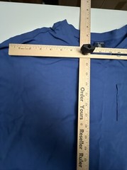 US Polo Assn Shirt Mens Adult Large Blue Cotton Short Sleeve Pony Pocket Casual