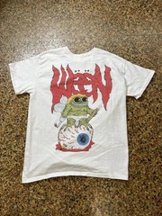Vtg Ween band 90s Retro style Graphic Art White T shirt BT1717