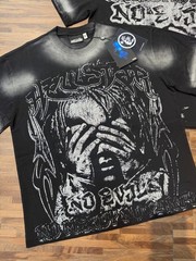 Hellstar T-Shirt Black S-M-L-XL 100% cotton tee shirt