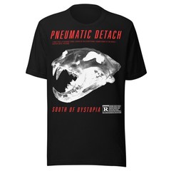 SDYSTOPIA_SKULL_01 T-Shirt | Bella + Canvas 3001 XS,S,M,L