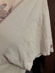 VTG 90’s DISTRESSED Buckle Staff T-shirt XL Holes Short Sleeve Graphic READ DESC