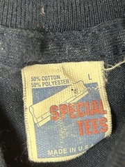 VINTAGE US Air Force Shirt Adult Extra Large Blue Single Stitch Military Mens L