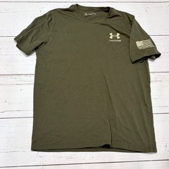 Under Armour – Men’s UA Freedom Flag T-Shirt – XL – Olive Green