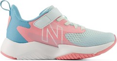 New Balance Kids Rave Run V2 Bungee – Glint Blue/Double Bubble – 13.5 Wide Littl