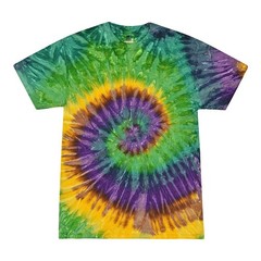 Multi-Color Tie Dye T-Shirts Adult SM – XXXXXL 100% Cotton Colortone