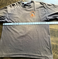 Vintage English River Outfitters Y2K Faded Distressed T Shirt XL POW MIA Veteran