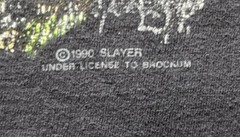 Vintage 1991 Slayer Touring In The Abyss Concert T-Shirt -Large- Original Owner