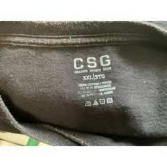 CSG T-Shirt 3XL Champs Sports Gear Black Cotton Graphic Tee Boiz
