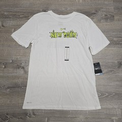 Nike Dri-FIT New York Running Today Graphic T Shirt Mens XL NWT White Athletic