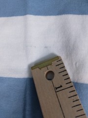 Zecmos Shirt Men’s Medium Blue Striped Short Sleeve Tee NWOT
