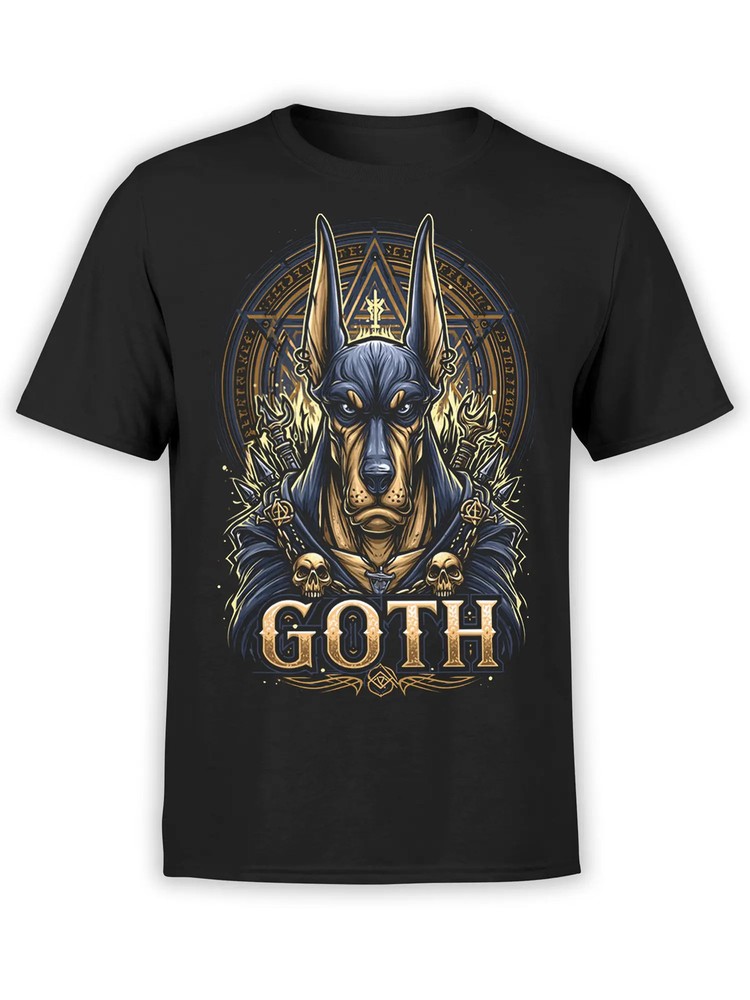 Goth Sigil Doberman T-Shirt | Unisex