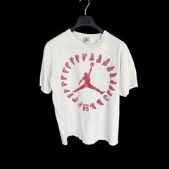 90’s Jordan Brand XL White Since 85 Jumpman Sneaker T-Shirt Short Sleeve