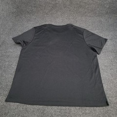 Nike Shirt Mens Extra Large Black Photon Dust Miler Running UV Dri Fit Top XL