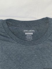 Billabong Boulder Charcoal Gray Tee Sz M