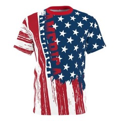 USA T Shirt America Flag AOP All Over Print