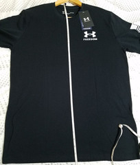 Under Armour 13070810 Gear Freedom Flag T-Shirt Blue Size MEDIUM Loose – NWT!!!