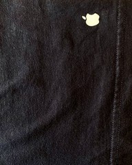 🍎 T-Shirt Chic Large Blue American Apparel