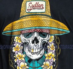 Sullen Rest Easy Navy SCM3514 New Short Sleeve Graphic Tattoo T-shirt For Men