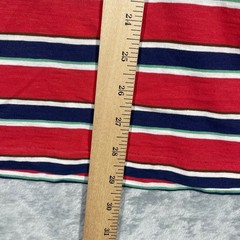 Polo Ralph Lauren Mens Large Classic Fit Striped Pocket T-Shirt Red Blue NWOT