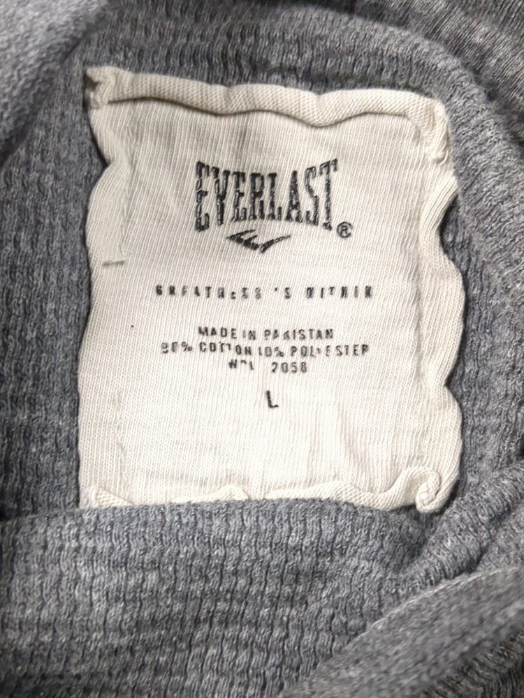 Everlast T-shirt Gray Men’s Large Long Sleeve