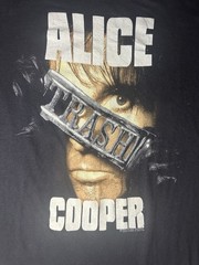Alice Cooper Trash Tour 1989 Vintage 2 Sided T-Shirt XL Single Stitch Band Tee