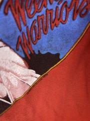 Vintage 1980 Red Ted Nugent Workers Warriors band graphic tee