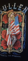 Sullen Art Collective American Beauty Small Short Sleeve Men`s T-shirt NWT D30