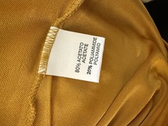 Giorgio Danieli Men’s Crew Neck Made in Italy Size Med Satin Shirt NWT