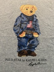 Polo Ralph Lauren Denim USA Preppy Bear Tee T-Shirt New W/Tags Men’s XXL