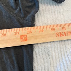 Carhartt K87 Pocket T-Shirt Mens 2XL Tall Original Fit Faded Black Workwear Tee