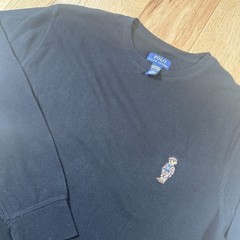 Polo Ralph Lauren Formal Bear Thermal Shirt Mens XL
