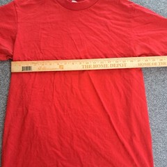 Shaka Active T Shirt Mens Size Medium Red Short Sleeve