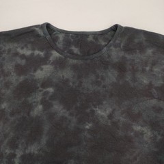 ATA HEMP ORGANIC COTTON U NECK NEP TEE A01-01024 T-shirt Tops black 6-0601S∞