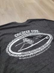 2000’s Made In USA Cheater Five Surfwear Gray Men’s Graphic T-Shirt Size M