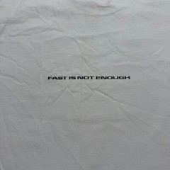 Pacsun F1 Racing Formula 1 Fast Is Not Enough Graphic Shirt Size Large