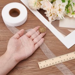 Fusible Batting Tape For Quilting Iron On Hem Seam Sheer Adhesive 1.5 In 70Yd