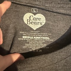 Ripple Junction Shirt Mens L Gray Care Bears Graphic Crew Neck Tagless