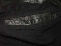 Men’s All Saints POSTNOON LEATHER SHIRT jacket overshirt L (ref51) £129.99!!!!!