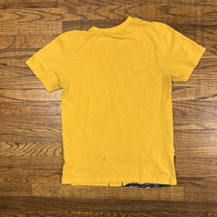 RARE Kobe Bryant Lakers Black Mamba Snakes Nike Dri-Fit Yellow Shirt Adult S