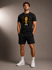FIFA World Cup 2026 Unisex Cotton T-Shirt Soccer Fan Graphic Tee Casual Top