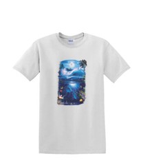 T-shirt small to 3xL – DOLPHIN JOYFUL spirit sealife resort beach nautical fun