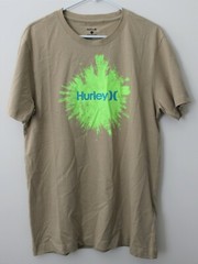 Hurley Men’s Short-Sleeve T-Shirt Spray Green Bel-Air Slimed Multisize NWT