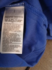 NEW Men’s GAP Ultra Soft Long Sleeve Boxy Tee, Blue, Size Large