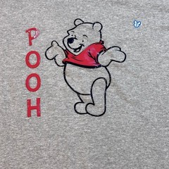 NEW Vintage Disney Winnie the Pooh Plastic Puff Print T-Shirt Size Small NWT