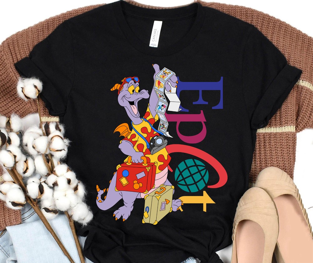 Retro Disney Figment Epcot One Little Spark Tee Unisex Adult Kid Shirt 5924781