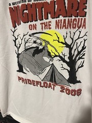 Vintage Y2K 2000’s 2009 Nightmare On Niangua Pridefloat 2009 Ringer Tee